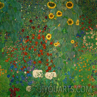 Farm Garden with Sunflowers, c.1912