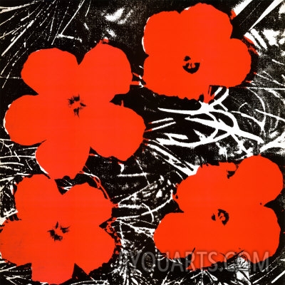 Flowers (Red), 1964