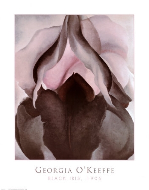 georgia okeeffe black iris 1906