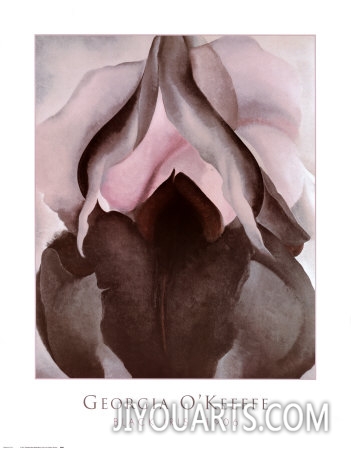 georgia okeeffe black iris 1906