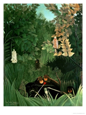 henri rousseau the monkeys 1906