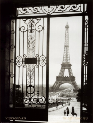 gall paris france view of the eiffel tower