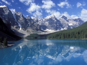 diane johnson moraine lake in the valley of ten peaks canada