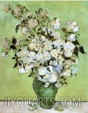 A Vase of Roses, c.1890