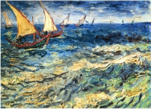 Seascape at Saintes Maries, c.1888