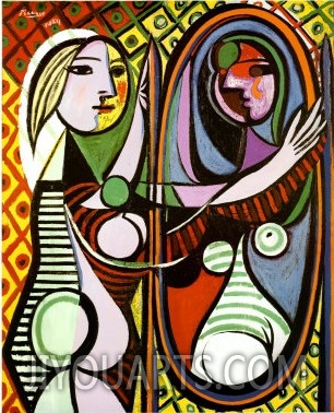 Girl Before a Mirror, c.1932