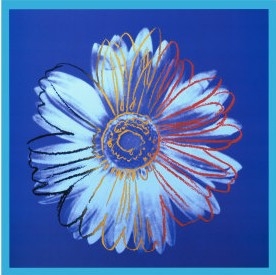 Daisy, c.1982 (Blue on Blue)