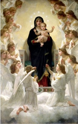 The Virgin with Angels, 1900