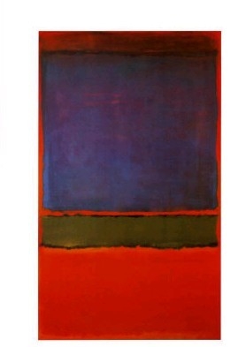 No. 6 (Violet, Green and Red), 1951