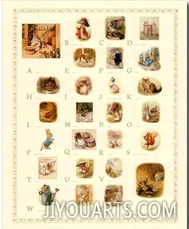 Peter Rabbit Alphabet