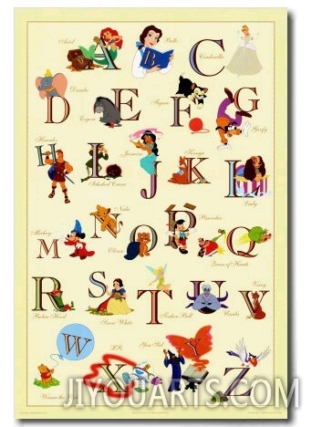 The Disney Alphabet