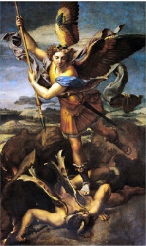 St. Michael Overwhelming the Demon, 1518