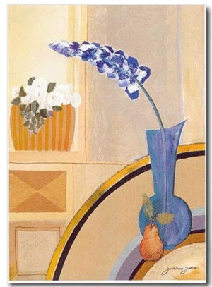 Blaue Vase