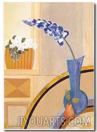 Blaue Vase