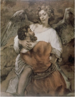 Jacob Wrestles with an Angel