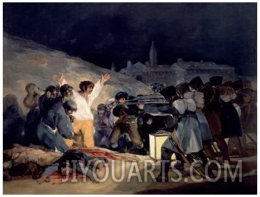 Execution of the Defenders of Madrid, 3rd May, 1808, 1814