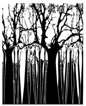 Black N White Trees