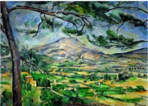 Mont Sainte Victoire with Large Pine Tree, circa 1887