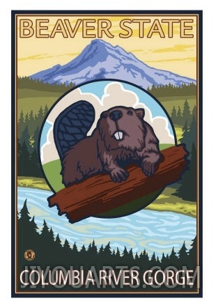 Beaver & Mt. Hood, Columbia River Gorge, OR