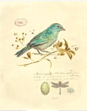 Gilded Songbird I