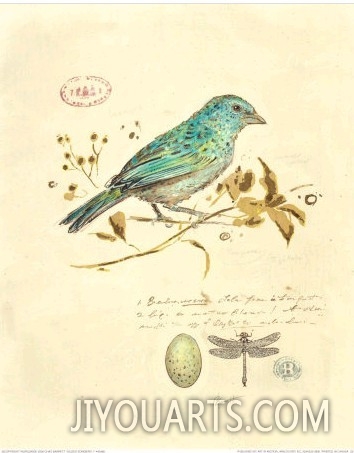 Gilded Songbird I