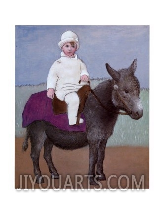 Paulo on a Donkey