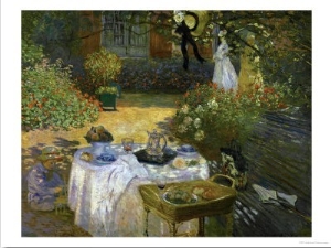 Le Dejeuner (Luncheon in the Artist