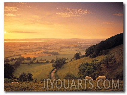 Coaley Peak, Dursley, Cotswolds, England