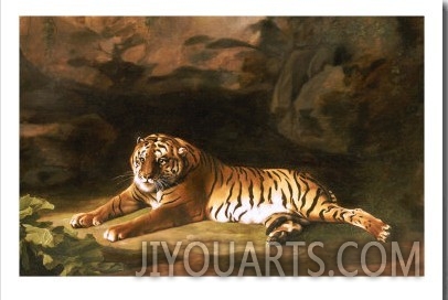 Portrait of the Royal Tiger, circa 1770