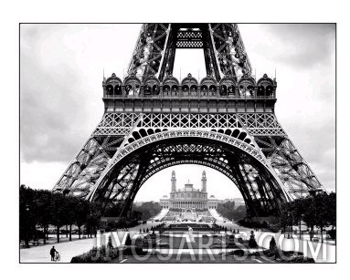 La Tour Eiffel et le Vieux Trocadero