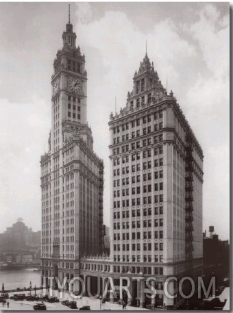 Wrigley Building, Chicago 1930