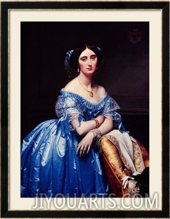 Portrait of the Princesse De Broglie, 1853