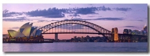 Opera House and Harbour Bridge, Sydney, New South Wales, Australia