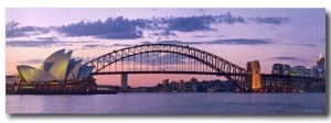 Opera House and Harbour Bridge, Sydney, New South Wales, Australia