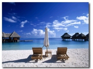 Beach Chair, Bora Bora Nui Resort, Motu Toopua