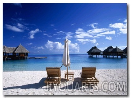 Beach Chair, Bora Bora Nui Resort, Motu Toopua