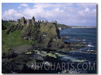 Dunluce Castle, County Antrim, Northern Ireland, United Kingdom