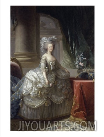 Portrait of Marie Antoinette, Queen of France, 1785