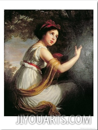 Portrait of Julie Le Brun, c.1797