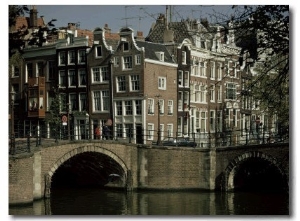 Junction of Reguliersgracht and Keizersgracht Canals, Amsterdam, Holland