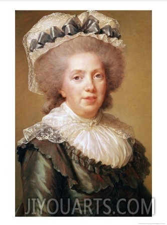 Portrait of Adelaide de France 1791