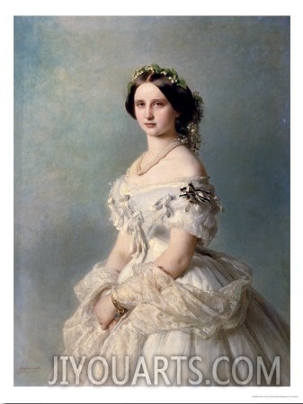 Portrait of Princess of Baden, 1856