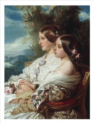 Queen Victoria and Victoire, Duchess de Nemours