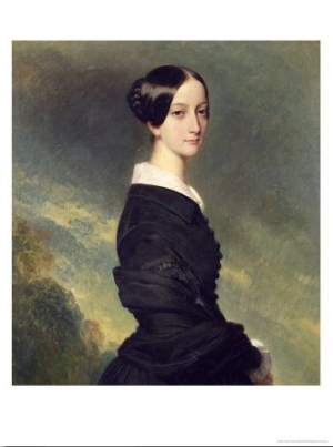 Portrait of Francisca Caroline de Braganca 1844