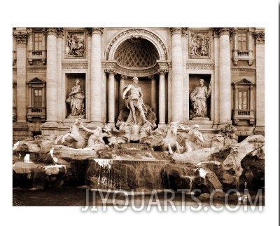 The Trevi Fountain, Rome, Italy