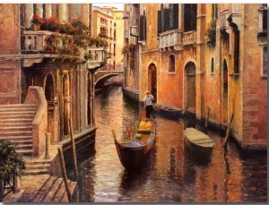 Golden Evening Gondola