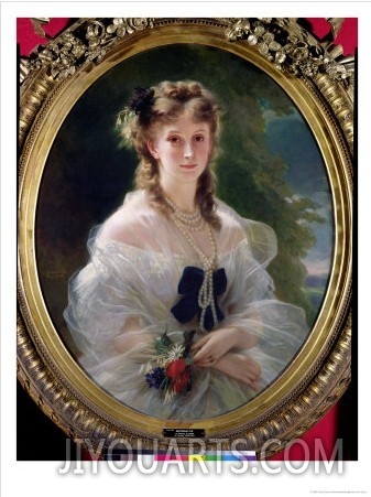 Portrait of Sophie Troubetskoy (1838 96) Countess of Morny, 1863