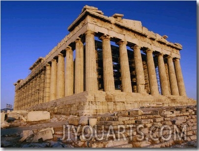 View of the Parthenon