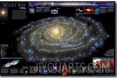 Milky Way Chart   ©Spaceshots