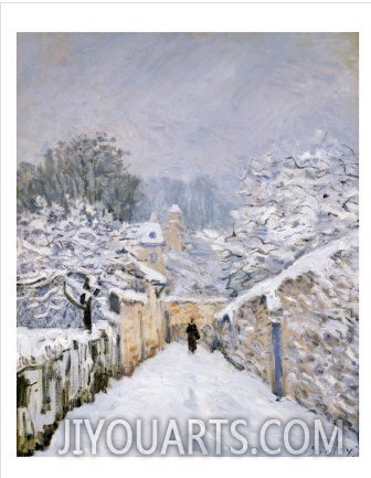 Snow at Louveciennes, 1878